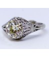 Platinum Vintage Diamond Engagement Ring