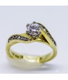 Diamond Gold Engagement Ring