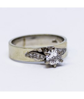Diamond Gold Engagement Ring