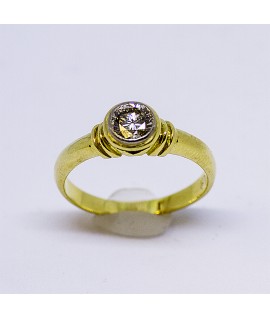 Diamond Gold Engagement Ring