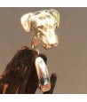 Silver Dog Ring Visla